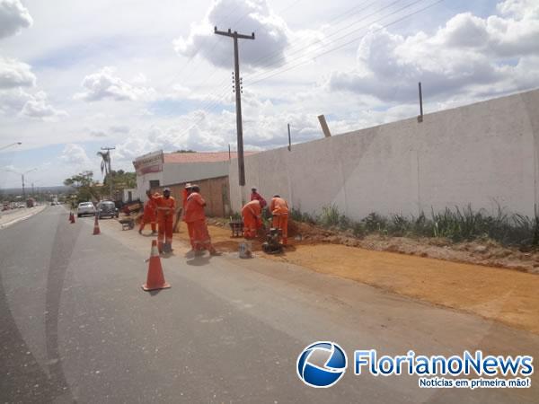 Má sinalização em lombadas preocupam florianenses.(Imagem:FlorianoNews)