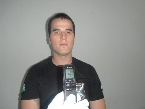 Matheus Zanatta, delegado titular do 1º Distrito Policial de Floriano.(Imagem:FlorianoNews)