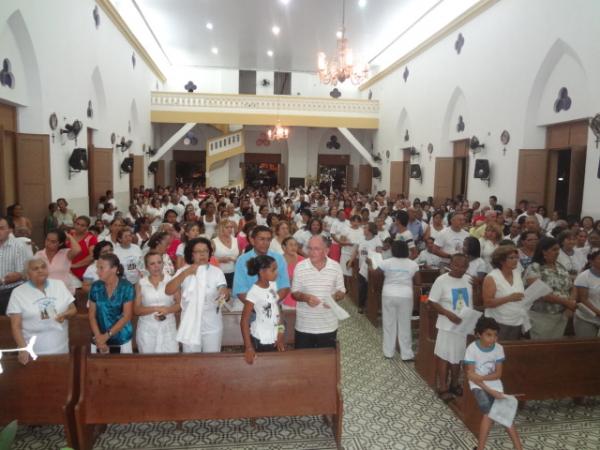 Católicos participaram da III Caminhada da Paz em Floriano.(Imagem:FlorianoNews)