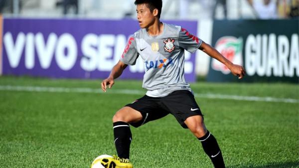 Chinês Zizao fez contra o Paulista, em Jundiaí, a primeira partida como titular do Corinthians.(Imagem:AFP)