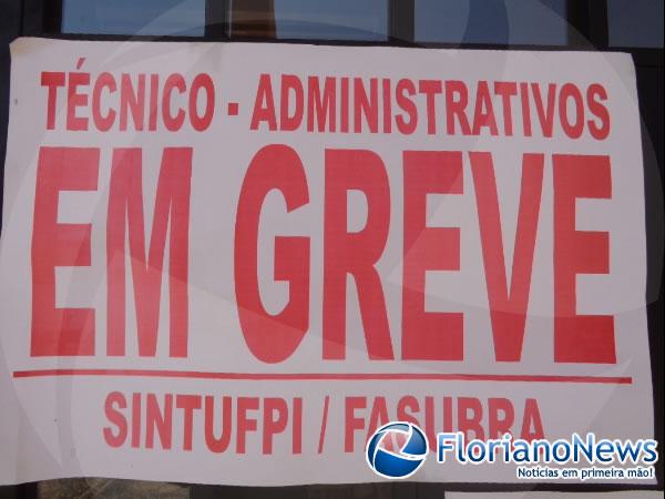 Universidade Federal do Piauí (UFPI) deflagra greve.(Imagem:FlorianoNews)