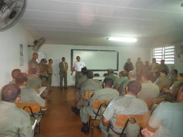 3º BPM de Floriano promoveu palestra sobre som abusivo.(Imagem:FlorianoNews)