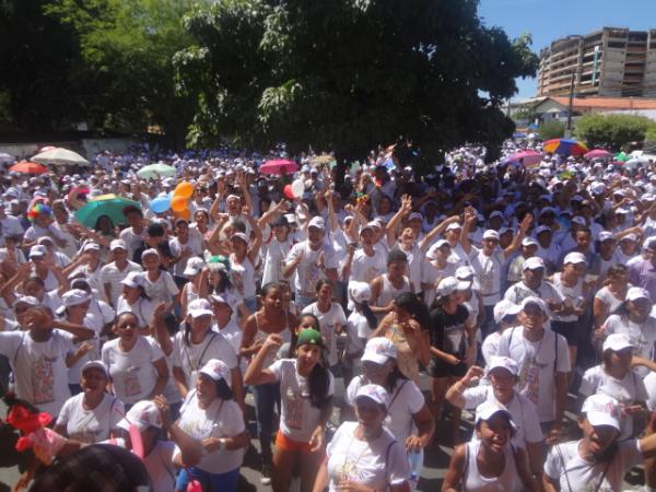 Realizada em Teresina a 18ª Caminhada da Fraternidade.(Imagem:FlorianoNews)