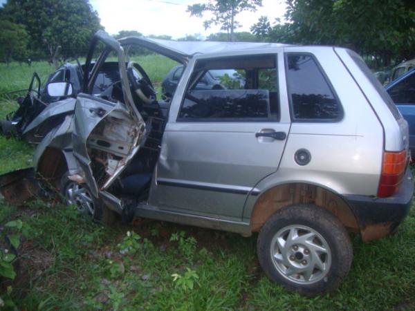 Uma familia inteira saiu gravemente ferida e foi levada pra Teresina(Imagem:redaçao)