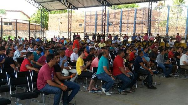 Floriano sedia 49º Congresso Missionário de Homens da Igreja Batista.(Imagem:Divulgação)