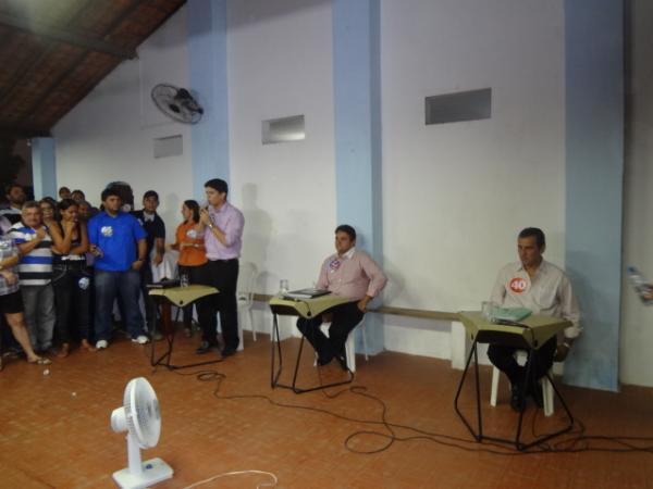 Segurança e organização faltaram em debate com candidatos à prefeitura de Floriano.(Imagem:FlorianoNews)