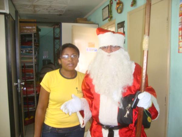 Momento Papai Noel(Imagem:redaçao)