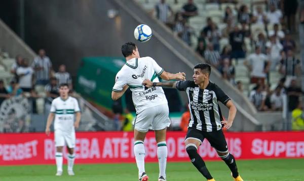 Ceará e Coritiba medem forças de olho no G4 da Série B.(Imagem:JP Pacheco/Coritiba/Direitos Reservados)