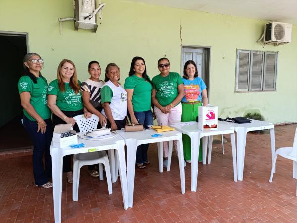 3º BPM e Secretaria de Saúde de Floriano realizam ação para promover o bem-estar dos policiais.(Imagem:FlorianoNews)