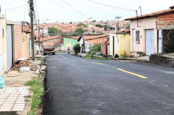 Pavimentação em Santa Cruz(Imagem:Reprodução)