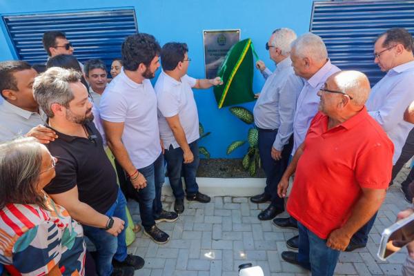 Governador Rafael Fonteles inaugura praça e anuncia R$ 5 milhões em obras do OPA para Floriano(Imagem:Divulgação)