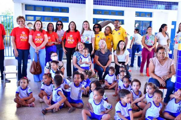  Floriano realiza Dia D de Vacinação Contra a Poliomielite(Imagem:Secom)