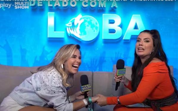 Wanessa Camargo é a convidada do programa De Lado Com A Loba com Fernanda Bande.(Imagem:Reprodução)