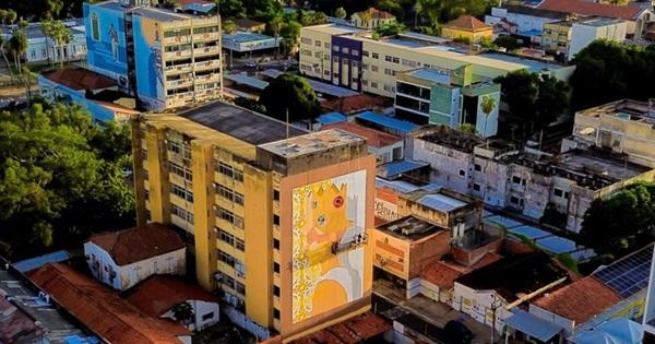 Teresina ganha novos murais artísticos com a terceira edição do Festival Retalho(Imagem:Reprodução)