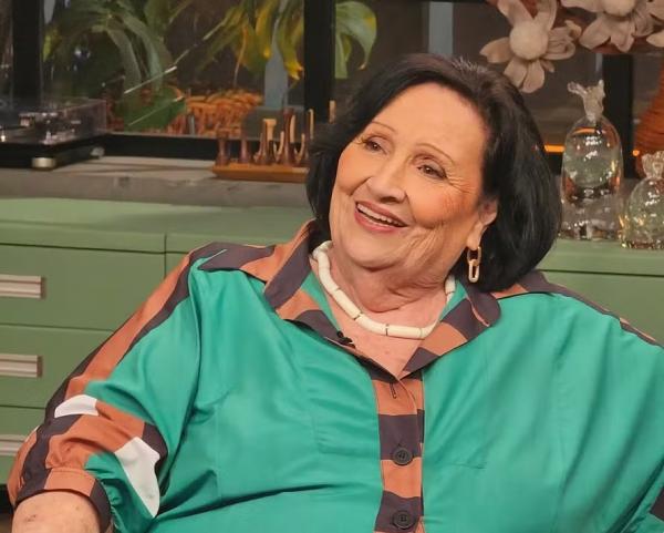 Dona Déa Lúcia, mãe do humorista Paulo Gustavo.(Imagem:Karla Freire/Rede Globo/Divulgação)