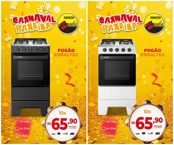 Aproveite as super ofertas do Carnaval no Armazém Paraíba!(Imagem:Divulgação)