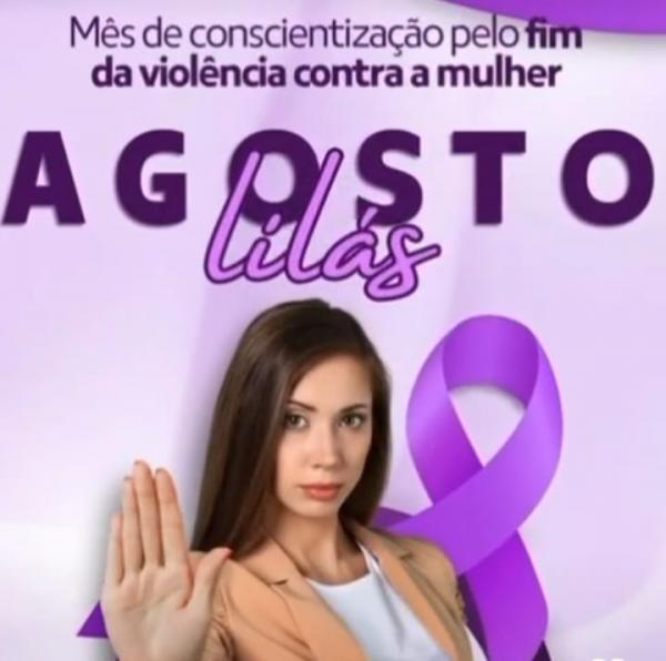 Agosto Lilás: 3º BPM fortalece ações de combate à violência contra a mulher em Floriano.(Imagem:Divulgação)