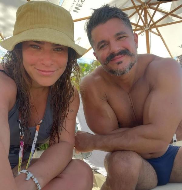 Priscila Fantin e o marido, Bruno Lopes.(Imagem:Reprodução)