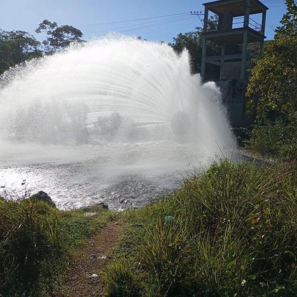 Barragem Piracuruca (Válvula dispersora) (Imagem:Reprodução)