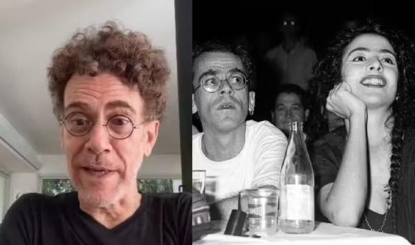 Nando Reis fala da amizade com Marisa Monte; na foto, registro do ex-casal em 1994.(Imagem:Reprodução e Cristina Granato/Divulgação)