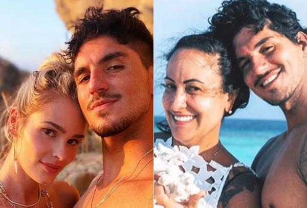 Yasmin Brunet e Gabriel Medina foram casados por um ano; relação foi marcada por brigas entre a modelo e a mãe do atleta, Simone Medina.(Imagem:Reprodução/Instagram)