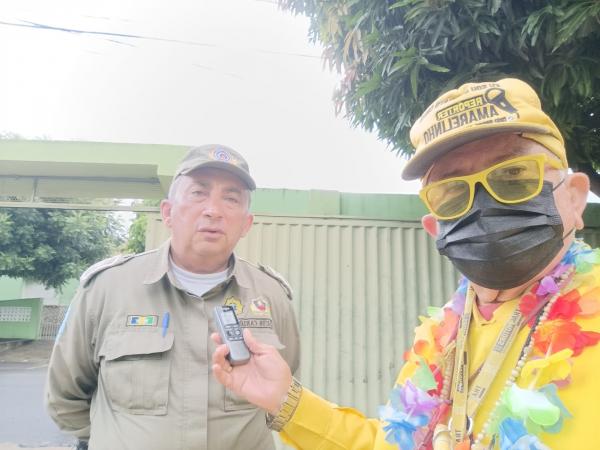 Tenente Luís Carlos, da Seção de Comunicação do 3º Batalhão de Polícia Militar (BPM) de Floriano.(Imagem:Floriano News)