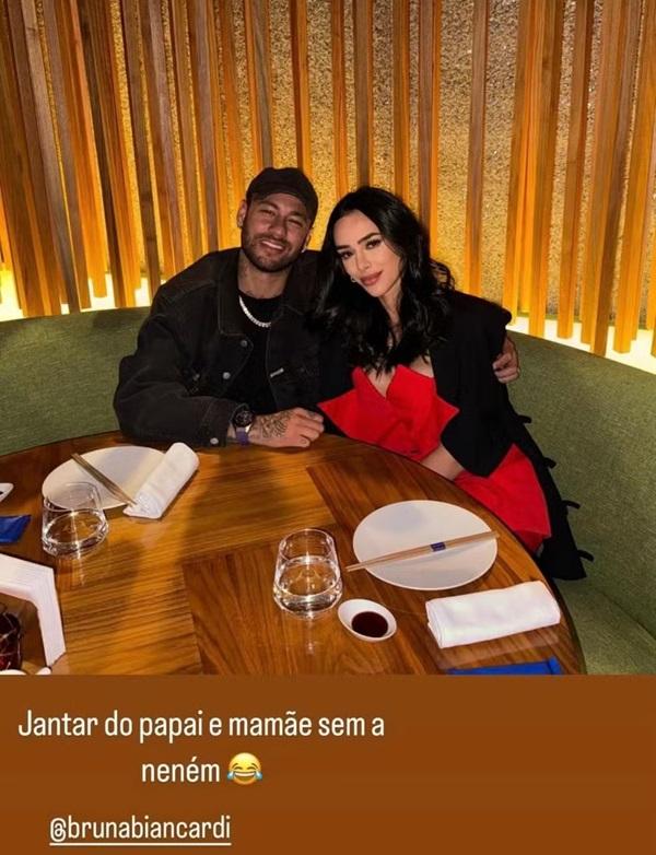 Neymar e Bruna Biancardi (Imagem:Reprodução Instagram)