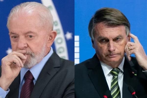 Bolsonaro repostou vídeo de fala de Lula em 2019 contraposto com imagens de um arrastão ocorrido no Rio de Janeiro na semana passada.(Imagem:Metrópoles)