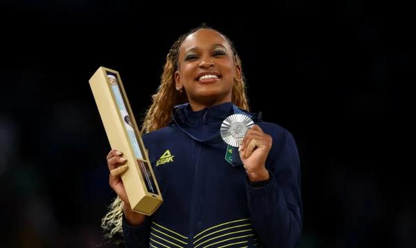 Medalha de ouro ficou com a norte-americana Simone Biles.(Imagem:REUTERS/Hannah Mckay/Proibida reprodução)