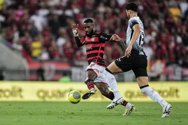 Flamengo venceu o Corinthians pela partida de ida da Copa do Brasil.(Imagem:Thiago Ribeiro/AGIF)