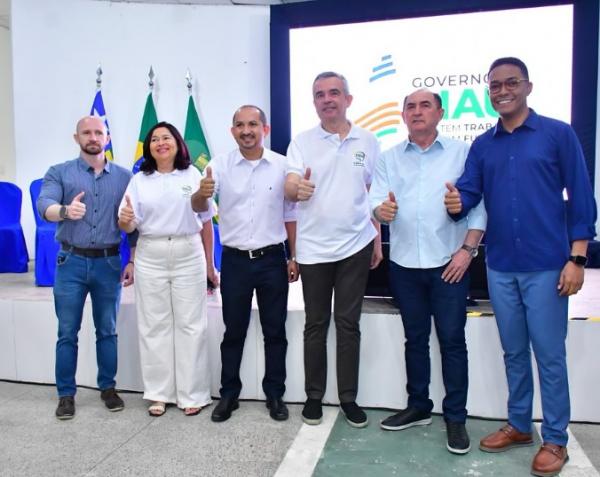 Vereadores de Floriano participam do lançamento do Orçamento Participativo Digital (OPA) 2025-2026.(Imagem:Reprodução/Instagram)