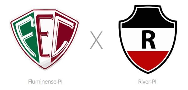 Fluminense-PI e River-PI(Imagem:Reprodução)