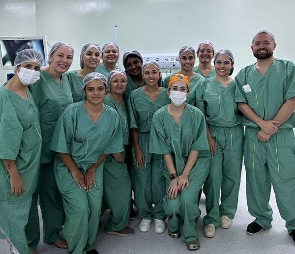 Novo Hospital Regional de Picos realiza sua 1ª cirurgia em uma paciente de 54 anos(Imagem:Reprodução)