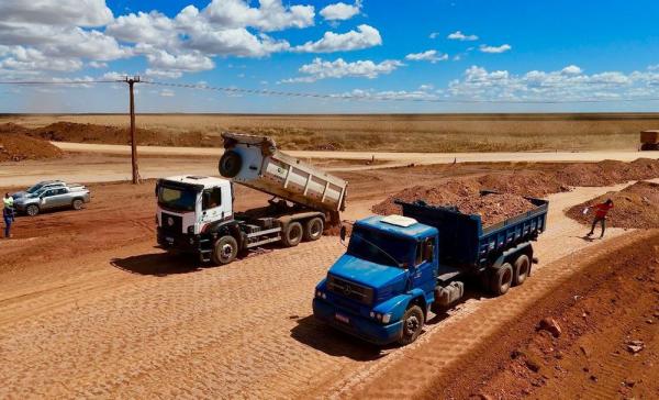 As obras integram o plano de continuidade das ações de melhorias promovidas em toda a malha do Cerrado piauiense.(Imagem:Divulgação)