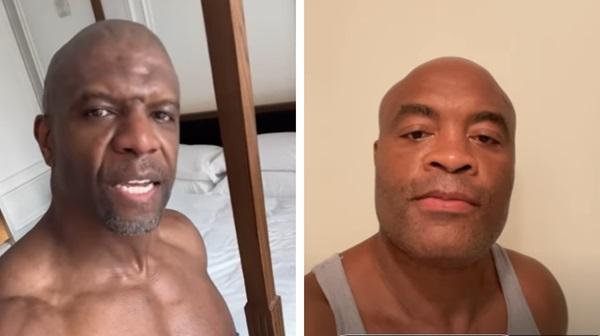 Terry Crews e Anderson Silva lutarão juntos no Brasil(Imagem:Reprodução/ Instagram)