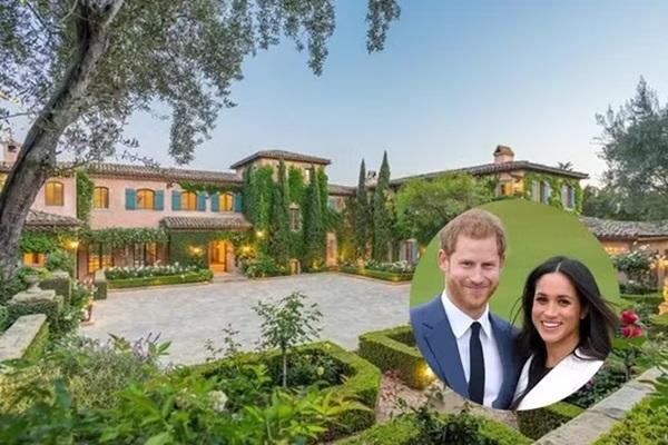 Casa de Harry e Meghan Markle em Montecito, na Califórnia(Imagem:xome.com/MLS/Getty Images)