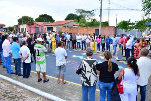 Floriano ganha nova Academia de Saúde no Bairro Tiberão.(Imagem:Secom)