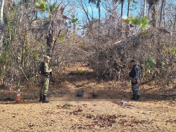 Homem é morto com pés e mãos amarrados 16 dias após sair de cadeia no Piauí.(Imagem:Reprodução)