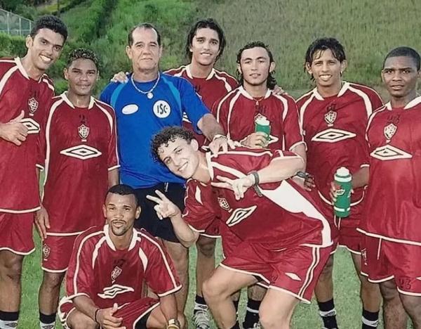 Elenco do Vitória em 2006 tinha David Luiz, Índio, Apodi e Marcelo Moreno.(Imagem:Ascom/ECV)