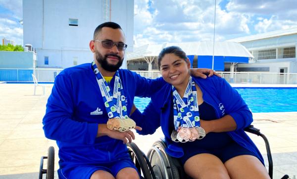  Atletas do Sesc no Piauí conquistam 11 medalhas no XIV Meeting Cearense de Paranatação.(Imagem:Divulgação)