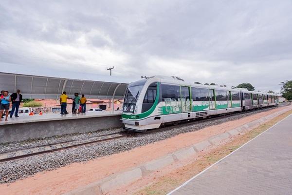 Rafael inaugura sede da Companhia Ferroviária e assina contrato com a Caixa para investimentos no metrô na segunda (6)(Imagem:Reprodução)