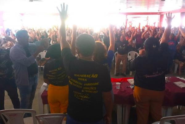 Trabalhadores da Educação no Piauí entram em greve por tempo indeterminado a partir de segunda-feira (24).(Imagem:Divulgação)