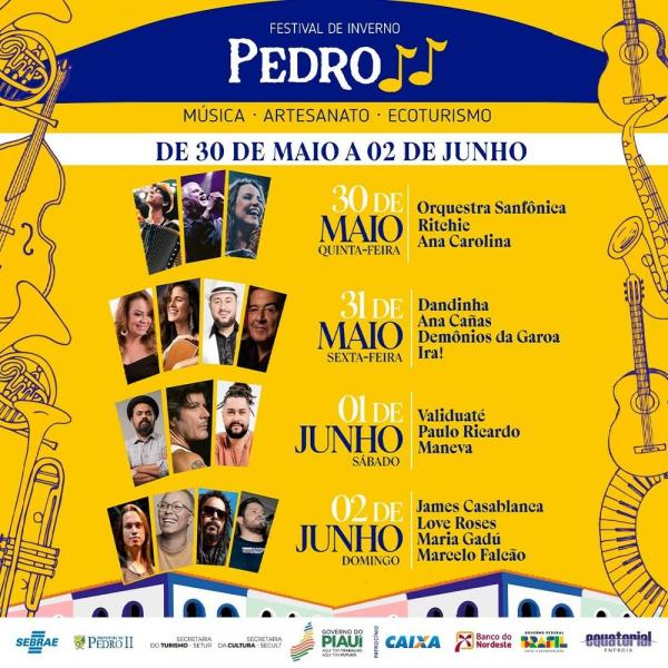  Cantora Ana Carolina abrirá 18ª edição do Festival de Inverno de Pedro II.(Imagem:Divulgação)