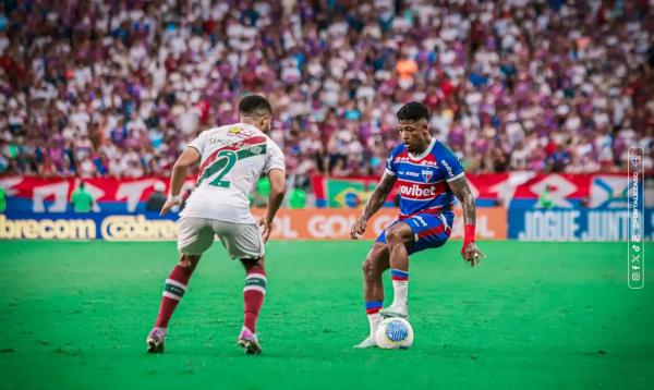 Fluminense e Fortaleza fazem duelo de opostos no Brasileiro.(Imagem:MATEUS LOTIF/FORTALEZA EC/DIREITOS RESERVADOS)