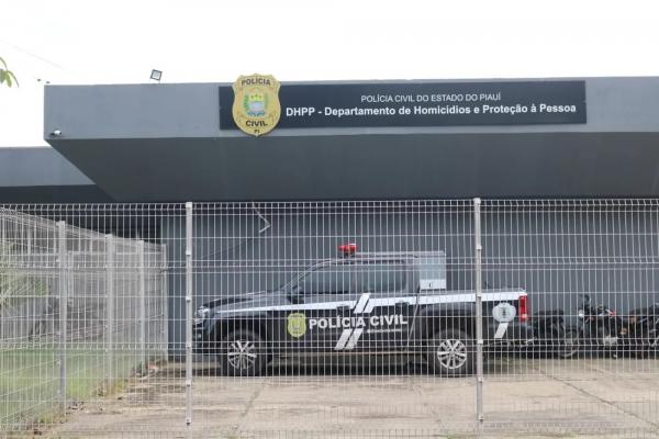 DHPP - Departamento de Homicídios e Proteção à Pessoa.(Imagem:Lívia Ferreira/g1 PI)