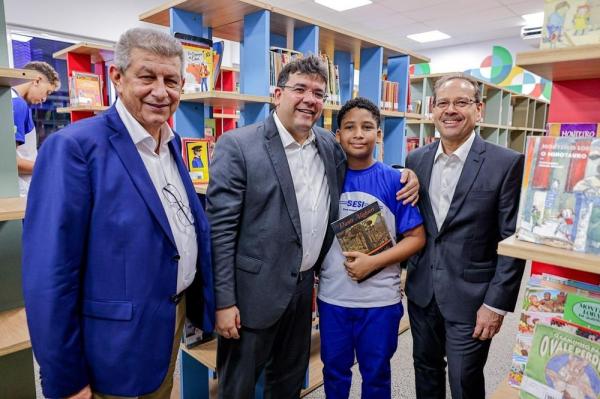 Escola SESI Conselheiro Saraiva, situada no Distrito Industrial, traz a proposta de formar mão-de-obra para o mercado de trabalho, aliando o ensino técnico ao regular.(Imagem:Gabriel Paulino)