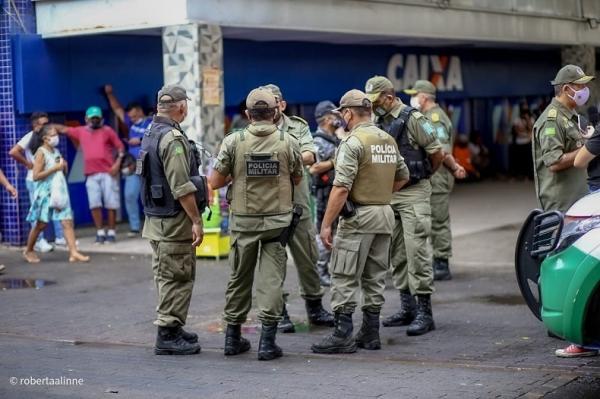 Policiais Militares(Imagem:Roberta Aline/cidadeverde.com)