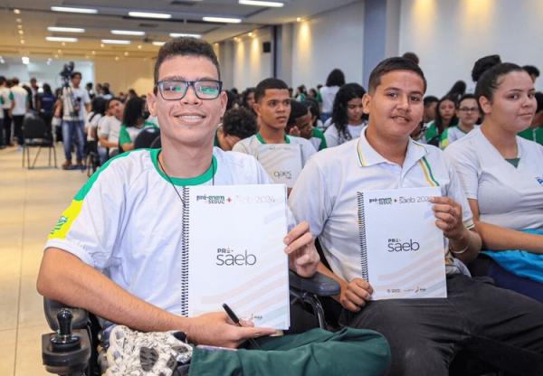 Seduc realiza nova revisão Pré-Saeb para estudantes da 2ª série do Ensino Médio(Imagem:Divulgação)