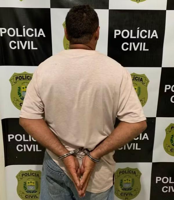 Motorista é preso suspeito de estuprar menina de 11 anos no Sul do Piauí.(Imagem:Divulgação/SSP-PI)