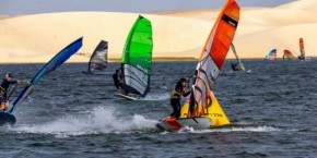 Etapa do Campeonato Brasileiro de Windsurfe é realizada no Piauí(Imagem:Reprodução)